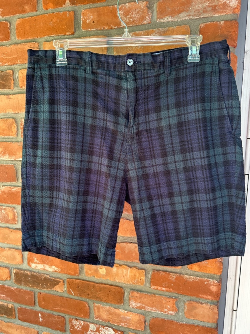 Polo Ralph Lauren Men's Shorts Black Watch Tartan Plaid ~ 38